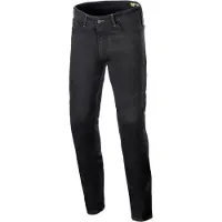 Alpinestars Pantaloni Jeans Copper V3 Black Rinse, Taglia: 34