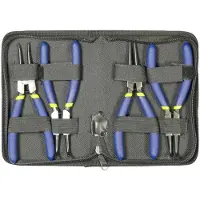 Condor werkzeug Set di pinze per anelli elastici, 175 mm, 4 pezzi.