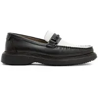 AllSaints Gibbs Chain Loafer Black/white Taglia: 46 | Mocassini Outlet | Uomo | Nero