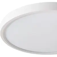 LINDBY Smart plafoniera LED Deika, Ø 30 cm, bianco, Tuya