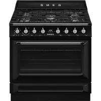 Smeg Cucina A Gas Con Forno Tr90gm 90 Cm 5 Fuochi