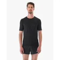 Compressport Pro Racing S/S T-Shirt Maglia da corsa Uomo (L, nero)