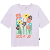 DEDICATED Women's T-Shirt Vadstena Grow Up T-shirt Donna (XL, bianco)