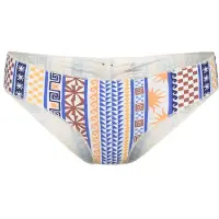 Rip Curl Women's San Carlos Cheeky Pant Parte inferiore bikini Donna (XXL, bianco)