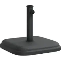 The Living Store Il supporto per ombrellone Living Store Ø32/35/38 mm asta 11 kg quadrato