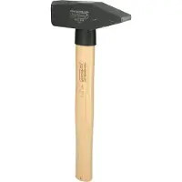 Ks Tools Martello da fabbro con manico in hickory, 2000g