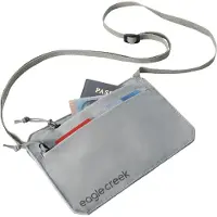 Eagle creek Undercover RFID Neck Wallet Portafogli (19 x 12,5 cm, grigio)