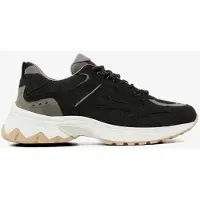 Nubikk Ross Nomad Black Combi Caramel Taglia: 44 | Sneakers Outlet | Uomo | Nero