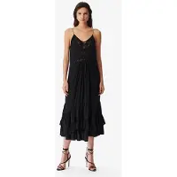 Iro Paris Cliff Black Taglia: M | Abiti Midi Outlet | Donna | Nero