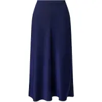 French Connection Satin Bias Midi Skirt Ss25 Sz18 Midnight Taglia: 6 | Minigonne Outlet | Donna
