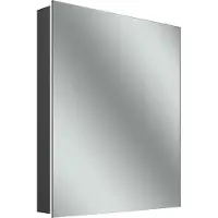 Schneider STYLE TW Armoire de toilette avec éclairage LED, 1 miroir double, prise à droite, 61,5x71,mx12cm, 194.062.02.44, 194.062.02.44