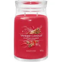 Yankee candle Signature Cannella Scintillante 567 g — Candela Profumata