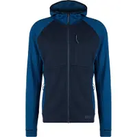 Stoic Merino260 StadjanSt. Hoody Felpa di merino con cappuccio Uomo (S, blu)