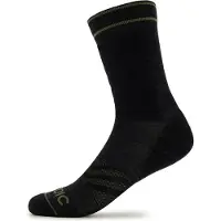 Stoic Merino Outdoor Crew Socks Pro Calze da trekking (45-47, nero)