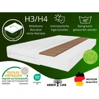 MARPUR Materasso in schiuma , dimensioni 80x200 cm, modello Kokos Sylver, rigidità H3/H4, altezza 10 cm