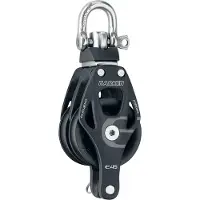 Harken Blocco Girevole Doppio Becket Element 45 Mm