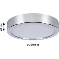 Paulmann Aviar plafoniera LED Ø 22cm cromo 4.000K