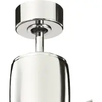 Kichler Ventilatore da soffitto Ferron, pale nichel