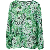 Comma Blouse Green Taglia: 36 | Maglie a manica lunga Outlet | Donna | Verde