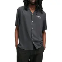 AllSaints Underground Ss Shirt Jackson Blue Taglia: L | Camicie Casual Outlet | Uomo | Blu