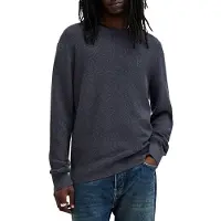 AllSaints Aspen Crew Smith Blue Taglia: XS | Maglioni a maglia Outlet | Uomo | Blu