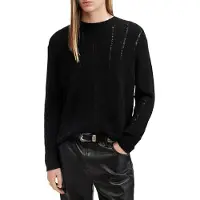 AllSaints Hades Crew Black Taglia: XXL | Maglioni a maglia Outlet | Uomo | Nero