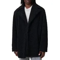 AllSaints Driscole Coat Black Taglia: XS | Cappotti monopetto Outlet | Uomo | Nero