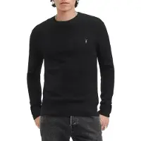 AllSaints Ivar Merino Crew Black Taglia: S | Maglioni a maglia Outlet | Uomo | Nero