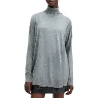 AllSaints Bern Wrap Jumper Grey Marl Taglia: S | Maglioni a maglia Outlet | Donna | Grigio