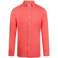 Mcgregor Summer Poplin Shirt Coral Red Taglia: S | Camicie Casual Outlet | Uomo | Arancia