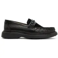 AllSaints Gibbs Chain Loafer Black Taglia: 40 | Mocassini Outlet | Uomo | Nero