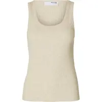 Selected Canottiera Donne Beige XXL