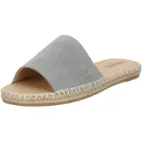Espadrij l'originale Women's Plage Velour Sandali Donna (36, beige/grigio)
