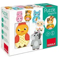 Goula Puzzle Magnetici Intercambiabili Fattoria
