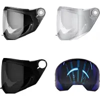 Airoh Commander Visiera unisex, taglia UNI