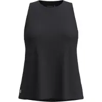 Smartwool Women's Active Ultralite High Neck Tank Intimo lana merinos Donna (M, nero)