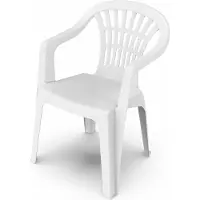 Pro Garden 75299 Poltrona Impilabile Con Schienale Basso