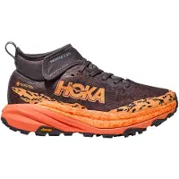 Hoka One One - Scarpa trail GORE-TEX - Speedgoat 6 Mid GTX W Galaxy / Guava per Donne - Taglia 36 - rosso