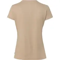 Vaude Women's Essential T-Shirt Maglia funzionale Donna (42, beige)