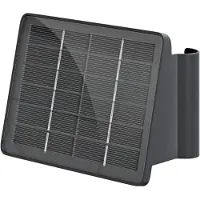 Goobay Applique solare Quadros LED, nero
