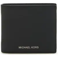 Michael Kors per uomo. 39S0LHDF1L Portafoglio Hudson sottile in pelle granulata nero (OSFA), Casual