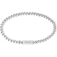 HUGO BOSS Timeless gold-plated Chain for Him Bracciale 1580556 - Length: 19 cm