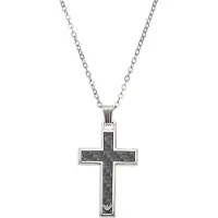 Emporio Armani Collana 'EGS1705040' antracite / argento