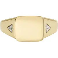 Fossil Gold-plated women´s steel Anello Ellis JF04791710 - Circuit: 54 mm