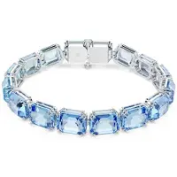 Swarovski Braccialetto 'Millenia' blu chiaro / argento