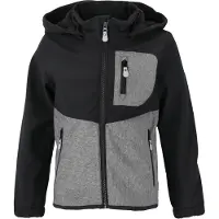 ZigZag Kid's Tarzan Softshell Jacket W-Pro 8000 Giacca softshell Bambini (104/110, nero)