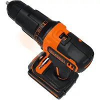 Black & Decker Black + Decker Avvitatore a impulsi 18V/2X2.0Ah/caso 40/17.5Nm