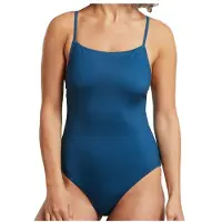 DEDICATED Women's Swimsuit Vinterviken Costume intero Donna (XL, blu)