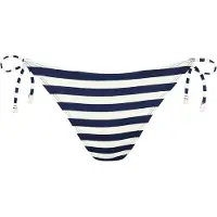 Barts Women's Yadbor Tanga Parte inferiore bikini Donna (38, bianco/blu)