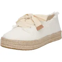 Toms Women's Carolina Lace Up Sneaker Donna (38,5, beige/bianco)